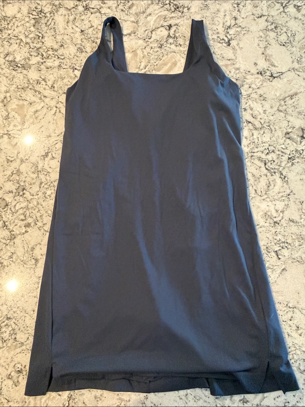 Old Navy Square-Neck Tank Dress - Navy Blue